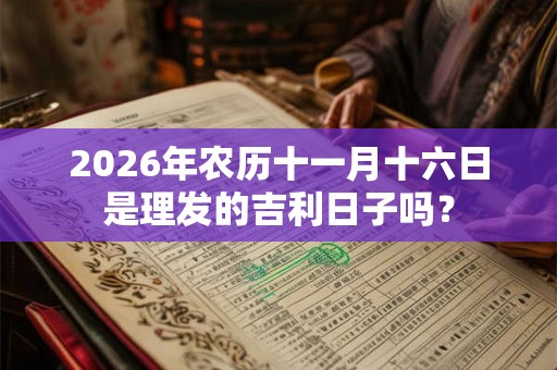 2026年农历十一月十六日是理发的吉利日子吗? 2026年农历十一月十六日是理发的吉利日子吗?