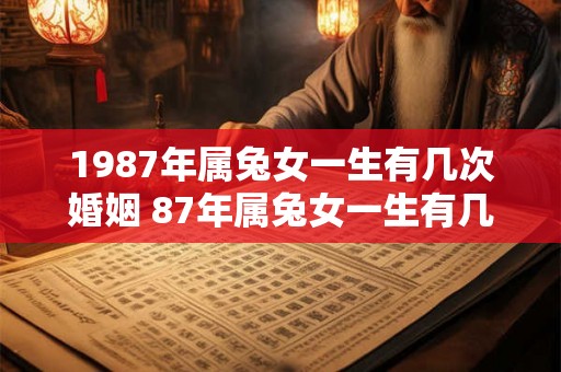 1987年属兔女一生有几次婚姻 87年属兔女一生有几个子女
