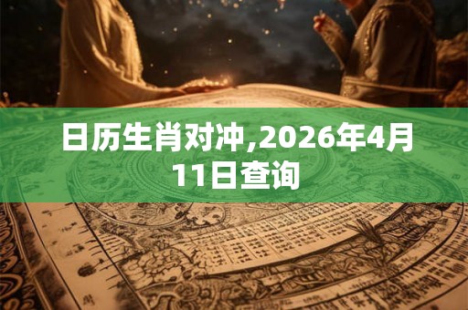 日历生肖对冲,2026年4月11日查询 日历生肖对冲,2026年4月11日查询