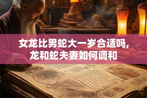女龙比男蛇大一岁合适吗,龙和蛇夫妻如何调和