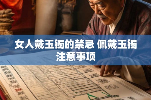 女人戴玉镯的禁忌 佩戴玉镯注意事项 女人戴玉镯的禁忌 佩戴玉镯注意事项