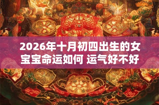 2026年十月初四出生的女宝宝命运如何 运气好不好