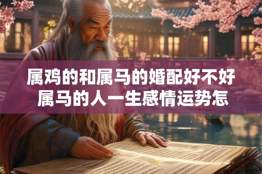 属鸡的和属马的婚配好不好 属马的人一生感情运势怎么样 属鸡的和属马的婚配好不好 属马的人一生感情运势怎么样
