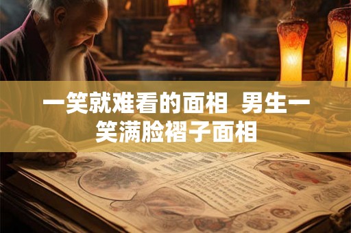 一笑就难看的面相  男生一笑满脸褶子面相