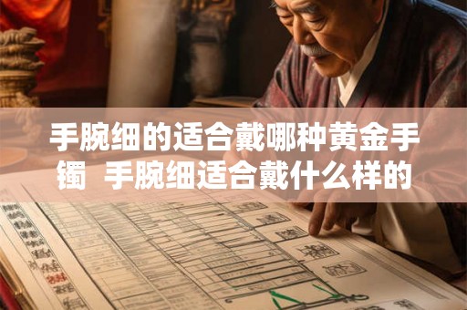 手腕细的适合戴哪种黄金手镯  手腕细适合戴什么样的手镯