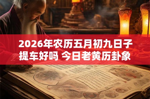 2026年农历五月初九日子提车好吗 今日老黄历卦象