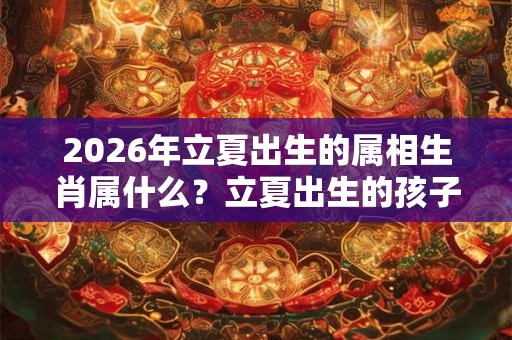 2026年立夏出生的属相生肖属什么？立夏出生的孩子是什么命？