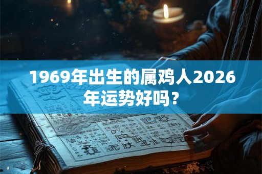 1969年出生的属鸡人2026年运势好吗？