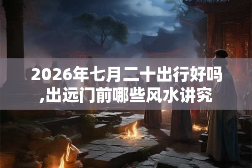 2026年七月二十出行好吗,出远门前哪些风水讲究 2026年七月二十出行好吗,出远门前哪些风水讲究