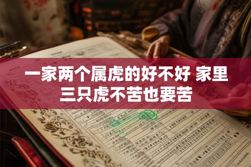 一家两个属虎的好不好 家里三只虎不苦也要苦