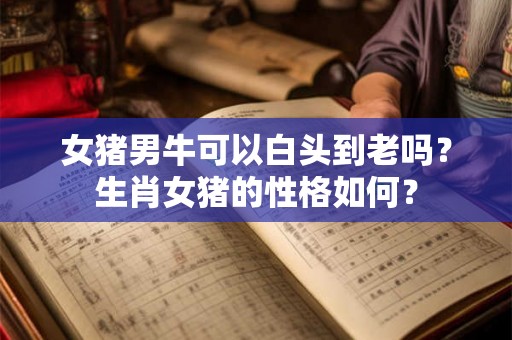 女猪男牛可以白头到老吗？生肖女猪的性格如何？
