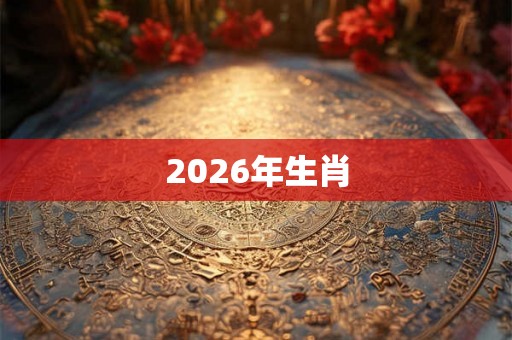 2026年生肖 2026年生肖