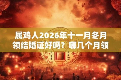 属鸡人2026年十一月冬月领结婚证好吗？哪几个月领证结婚好？