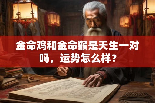 金命鸡和金命猴是天生一对吗,运势怎么样? 金命鸡和金命猴是天生一对吗,运势怎么样?
