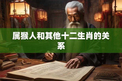属猴人和其他十二生肖的关系