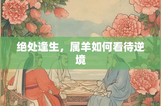 绝处逢生，属羊如何看待逆境