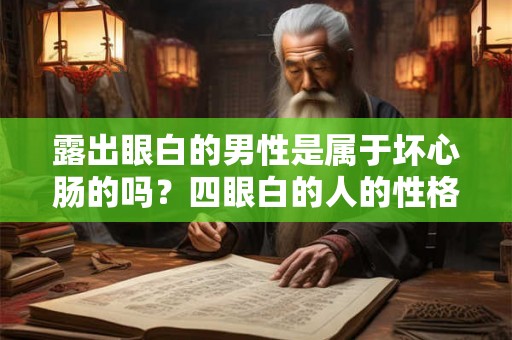 露出眼白的男性是属于坏心肠的吗？四眼白的人的性格如何？