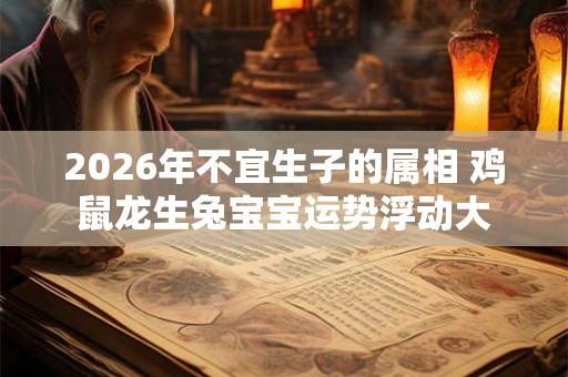 2026年不宜生子的属相 鸡鼠龙生兔宝宝运势浮动大