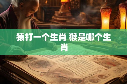 猿打一个生肖 猴是哪个生肖 猿打一个生肖 猴是哪个生肖