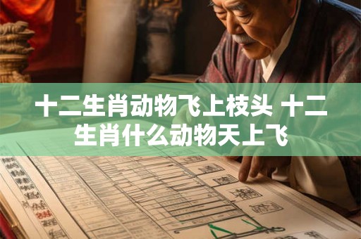 十二生肖动物飞上枝头 十二生肖什么动物天上飞 十二生肖动物飞上枝头 十二生肖什么动物天上飞