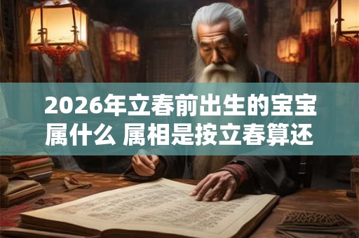 2026年立春前出生的宝宝属什么 属相是按立春算还是春节算