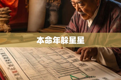 本命年躲星星