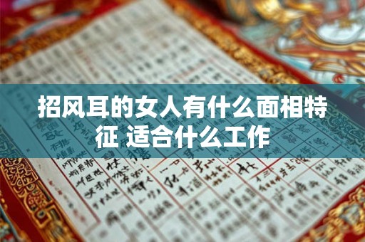 招风耳的女人有什么面相特征 适合什么工作 招风耳的女人有什么面相特征 适合什么工作