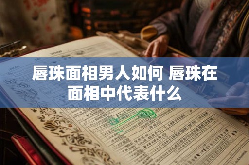 唇珠面相男人如何 唇珠在面相中代表什么 唇珠面相男人如何 唇珠在面相中代表什么