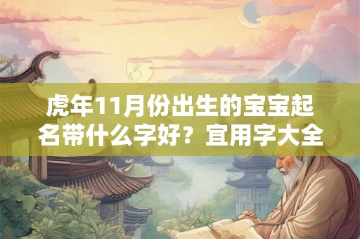 虎年11月份出生的宝宝起名带什么字好？宜用字大全集