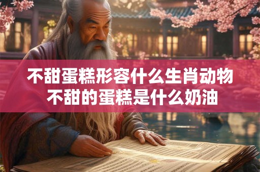 不甜蛋糕形容什么生肖动物 不甜的蛋糕是什么奶油