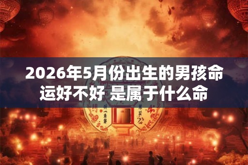 2026年5月份出生的男孩命运好不好 是属于什么命