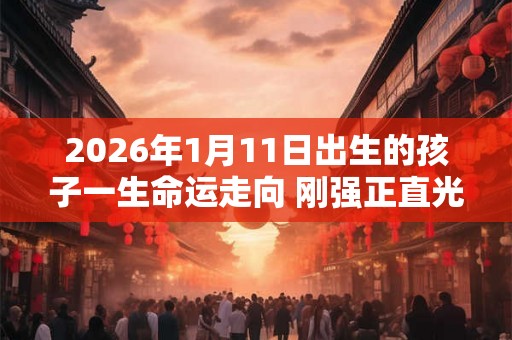 2026年1月11日出生的孩子一生命运走向 刚强正直光明正大