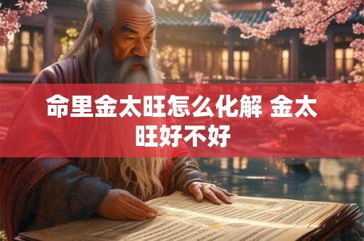 命里金太旺怎么化解 金太旺好不好