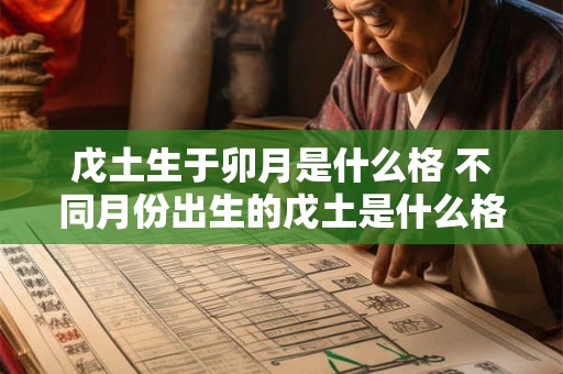 戊土生于卯月是什么格 不同月份出生的戊土是什么格
