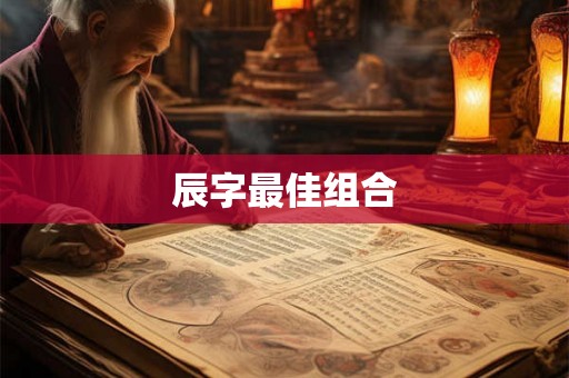 辰字最佳组合 辰字最佳组合