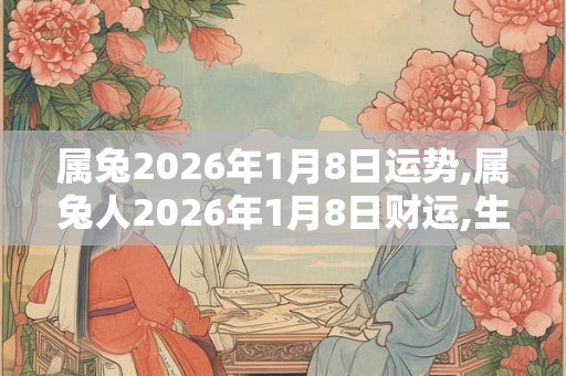 属兔2026年1月8日运势,属兔人2026年1月8日财运,生肖兔2026年1月8日运势 属兔2026年1月8日运势,属兔人2026年1月8日财运,生肖兔2026年1月8日运势