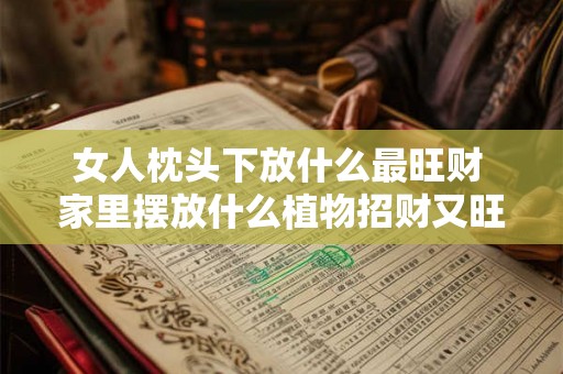 女人枕头下放什么最旺财 家里摆放什么植物招财又旺宅