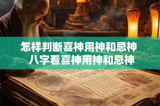 怎样判断喜神用神和忌神  八字看喜神用神和忌神