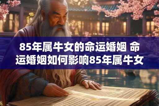 85年属牛女的命运婚姻 命运婚姻如何影响85年属牛女