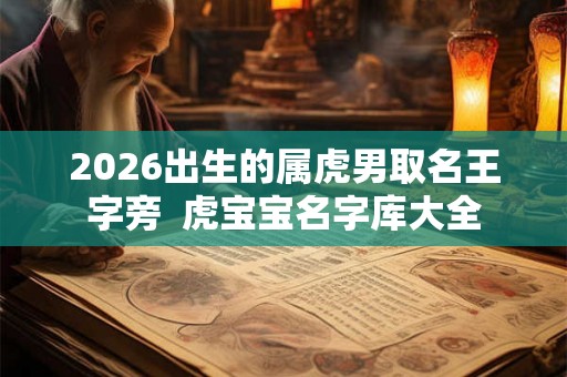 2026出生的属虎男取名王字旁  虎宝宝名字库大全