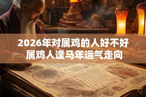 2026年对属鸡的人好不好 属鸡人逢马年运气走向