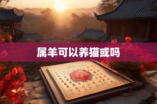 属羊可以养猫或吗