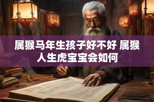 属猴马年生孩子好不好 属猴人生虎宝宝会如何 属猴马年生孩子好不好 属猴人生虎宝宝会如何
