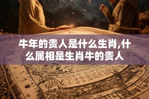 牛年的贵人是什么生肖,什么属相是生肖牛的贵人