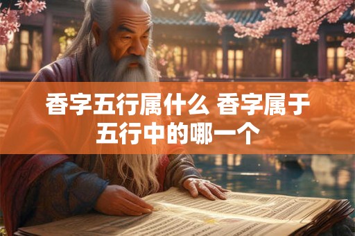 香字五行属什么 香字属于五行中的哪一个