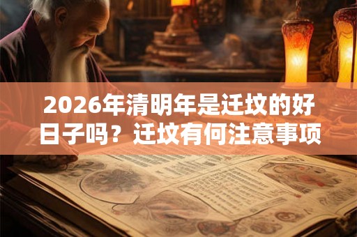 2026年清明年是迁坟的好日子吗？迁坟有何注意事项？