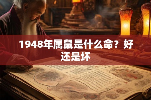 1948年属鼠是什么命？好还是坏