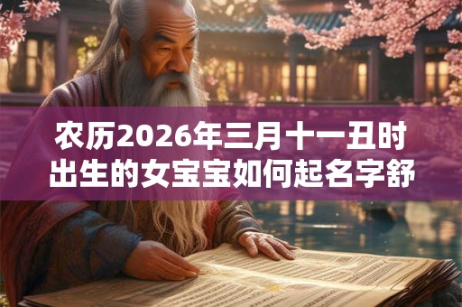 农历2026年三月十一丑时出生的女宝宝如何起名字舒服,五行属什么 农历2026年三月十一丑时出生的女宝宝如何起名字舒服,五行属什么