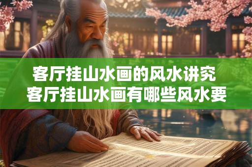 客厅挂山水画的风水讲究 客厅挂山水画有哪些风水要注意