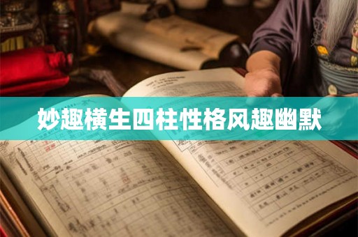 妙趣横生四柱性格风趣幽默